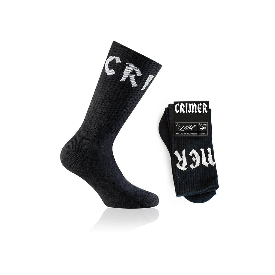 Crimer Socks - Black | White