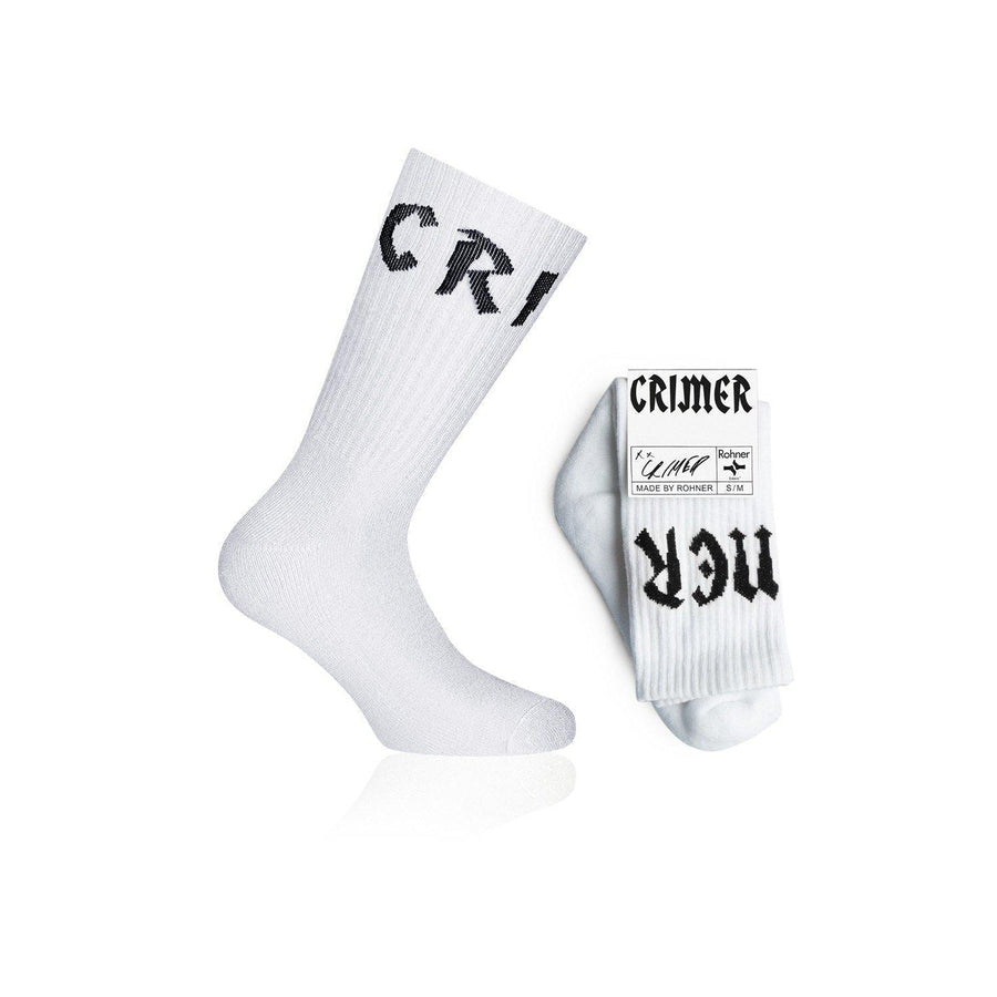 Crimer Socks - White | Black